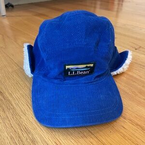 LL Bean corduroy toddler hat